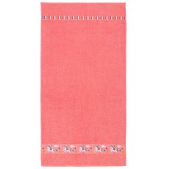 28" X 51" Unicorn Jacquard Border Terry Bath Towel 100% Cotton