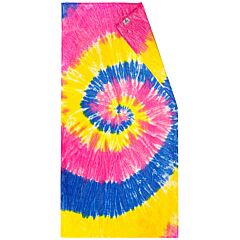 30" X 60" Hand Made Tie Dye Neon Premium Velour Beach Towel 100% Cotton