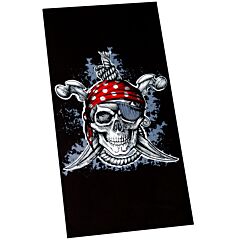 30" X 60" Pirates II Velour Beach Towel 100% Cotton