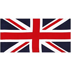 30" X 60" United Kingdom Flag Velour Beach Towel 100% Cotton