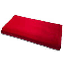 40" X 76" Solid Red(9015) Luxury Pool Towel Terry Velour 100% Cotton