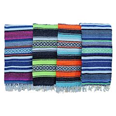 51" X 78" Mexican Style Throw Blanket