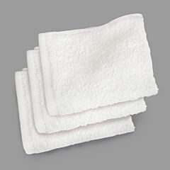 Washcloth - Loop Terry White 13" X 13" AF-1347 100% Cotton