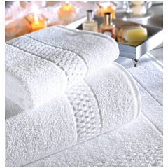 Oxford AF-1138 Terry Hand Towel 19" X 31" 90% Ring- Spun Cotton 10% Polyester