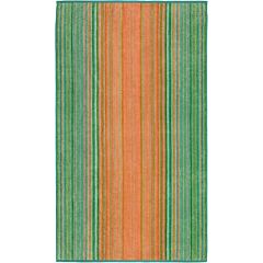 40" X 72" Nomadic Green Salmon Jacquard Reversible Premium Velour Towel 100% Cotton