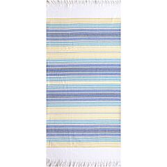 Nostalgic AF-1554 Flat Woven Terry with Fringe Towel 36x70" 100% Cotton
