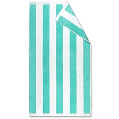34" X 64" Paradise Collection Teal Premium Velour Towel 100% Cotton