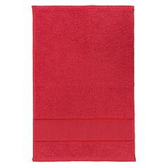 12"x18" Torino Red Cross Stitch Aida Towel 100% Cotton