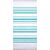 Nostalgic A1383 Turquoise Flat Woven Terry with Fringe Towel 36x70