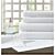 Broadway Terry Bath Mat White 19