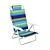 Beach Chair AL Sunny Top 6 Positions Lay Flat Oxford Assorted REF 063066