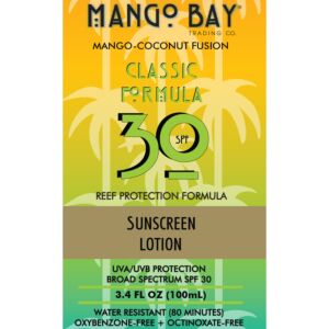 Mango Bay Sunscreen Lotion SPF 30 3.4 fl oz